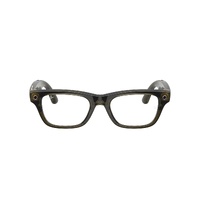 Ray-Ban x Meta (Gen 2) Blayzer Optics RW7001 8530-54 Transparent Dark Olive / Demo Lens Lenses