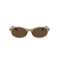 Prada PRD17S 27O9L1-52 Transparent Loden / Dark Brown Lenses