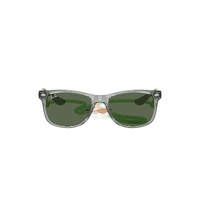 Ray-Ban Junior RJ9052S 722871-47 New Wayfarer Transparent Grey / Dark Green Lenses
