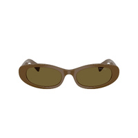 Miu Miu MUC02S 23R09Z-54 Military Green / Dark Brown Lenses