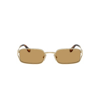 Miu Miu MUC50S ZVN10Y-52 Pale Gold / Yellow Lenses