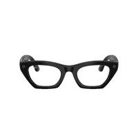 Ray-Ban x Meta (Gen 3) Zena RW4015 601/SB-49 Shiny Black / Clear Blue Light Filter Lenses