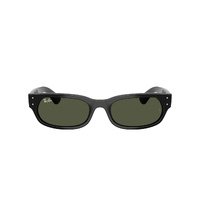 Ray-Ban RB2236 901/31-54 Black / Green Lenses