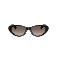 Miu Miu MUC03SU 1AB30S-51 Black / Grey Gradient Lenses