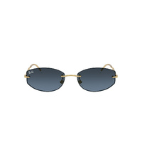 Ray-Ban RB3792 001/4C-55 Arista Gold / Dark Blue Dark Grey Gradient Lenses