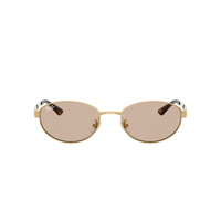 Ray-Ban RB3774D 001/3-55 Arista Gold / Light Brown Lenses