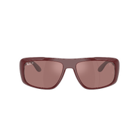Ray-Ban RB4479M F685H2-60 Scuderia Ferrari Collection Dark Red / Green Silver Mirror Polarised Lenses
