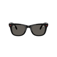Ray-Ban x Spider Man RB4105 6926B1-50 Folding Wayfarer Black / Dark Grey Lenses