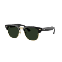 Ray-Ban x Meta Audio (Gen 3) Clubmaster RW7004 601/1M-51 Shiny Black / Graphite Green Transition Photochromic Lenses