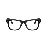Ray-Ban x Meta (Gen 3) Wayfarer RW4011 601SSB-53 Matte Black / Clear Blue Light Filter Lenses