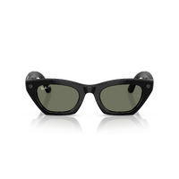 Ray-Ban x Meta (Gen 3) Zena RW4015 601/9A-49 Shiny Black / G15 Green Polarised Lenses