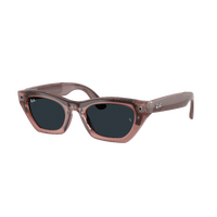 Ray-Ban x Meta (Gen 3) Zena RW4015 69161Z-49 Milky Pink Blush / Grey Transition Photochromic Lenses
