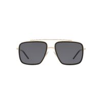Dolce & Gabbana DG2220 02/81-57 Gold Black / Grey Black Polarised Lenses