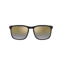 Ray-Ban RB4264 601/J0-58 Black / Blue Gradient Gold Mirror Chromance Polarised Lenses
