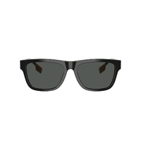 Burberry BE4293 380687-56 Top Black On Vintage Check / Grey Lenses