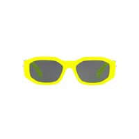 Versace VE4361 532187-53 Fluro Yellow / Dark Grey Lenses