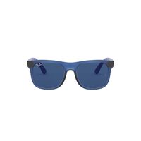 Ray-Ban Junior RJ9069S 706080-48 Justin Transparent Blue / Dark Blue Lenses