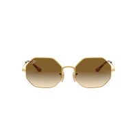 Ray-Ban RB1972 914751-54 Octagon Gold / Light Brown Gradient Lenses