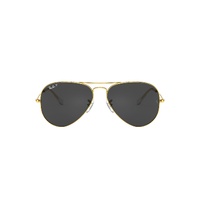 Ray-Ban RB3025 919648-55 Aviator Gold / Black Polarised Lenses