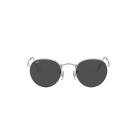 Ray-Ban RB3447 9198B1-50 Round Metal Silver / Dark Grey Classic Lenses