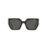 Prada PR15WS 09Q5S0-54 Black w Talc / Dark Grey Lenses