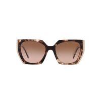 Prada PR15WS 01R0A6-54 Caramel Tortoise w Powder / Brown Gradient Lenses