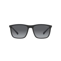 Emporio Armani EA4150 5001T3-59 Matte Black / Grey Gradient Polarised Lenses