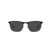 Ray-Ban RB3686 186/K8-57 Matte Black On Black / Dark Grey Polarised Lenses