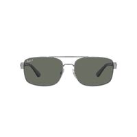 Ray-Ban RB3687 004/58-61 Gunmetal / Green Polarised Lenses