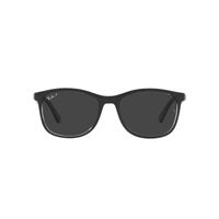 Ray-Ban RB4374 603948-56 Black On Transparent / Black Polarised Lenses
