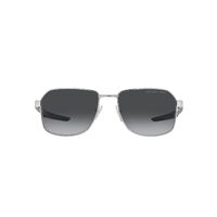 Prada Linea Rossa PS54WS 1BC06G-57 Silver / Grey Gradient Polarised Lenses