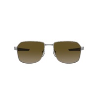 Prada Linea Rossa PS54WS 5AV04G-57 Gunmetal / Grey Gradient Lenses
