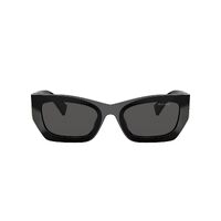 Miu Miu MU09WS 1AB5S0-53 Black / Dark Grey Lenses