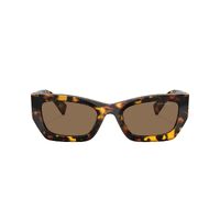 Miu Miu MU09WS VAU06B-53 Honey Havana / Dark Brown Lenses