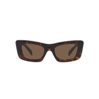 Prada PR13ZS 2AU06B-50 Tortoise / Dark Brown Lenses