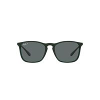 Ray-Ban RB4187 666381-54 Chris Transparent Green / Dark Grey Polarised Lenses