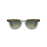 Ray-Ban RB2398 1376BH-56 Eagleeye Havana On Transparent Green / Green Gradient Lenses