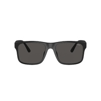 Polo Ralph Lauren PH4195U 500187-57 Matte Black / Dark Grey Lenses