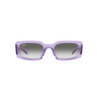 Ray-Ban RB4395 66858E-54 Kiliane Transparent Violet / Light Grey Lenses