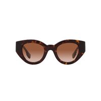 Burberry Meadow BE4390 300213-47 Dark Havana / Brown Gradient Lenses