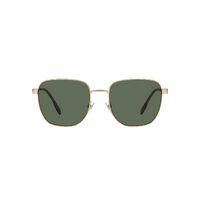 Burberry Drew BE3142 110971-55 Light Gold / Green Lenses