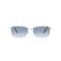 Ray-Ban RB3717 003/3F-57 Silver / Light Blue Lenses