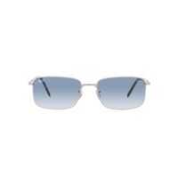 Ray-Ban RB3717 003/3F-57 Silver / Blue Lenses