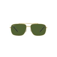 Ray-Ban RB3796 9196P1-59 Gold / Dark Green Polarised Lenses