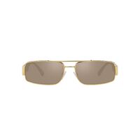 Versace VE2257 10025A-60 Gold / Light Brown Mirror Dark Gold Lenses