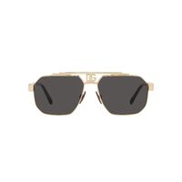 Dolce & Gabbana DG2294 02/87-59 Gold / Dark Grey Lenses