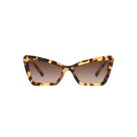 Tiffany & Co TF4203 80643B-56 Yellow Havana / Brown Gradient Lenses