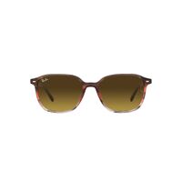 Ray-Ban RB2193 138085-55 Leonard Striped Brown & Red / Brown Lenses