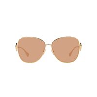 Versace VE2256 10027D-60 Gold / Light Brown Mirror Silver Internal Lenses