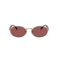 Prada PR65ZS SVF08S-55 Pink Gold / Dark Violet Lenses